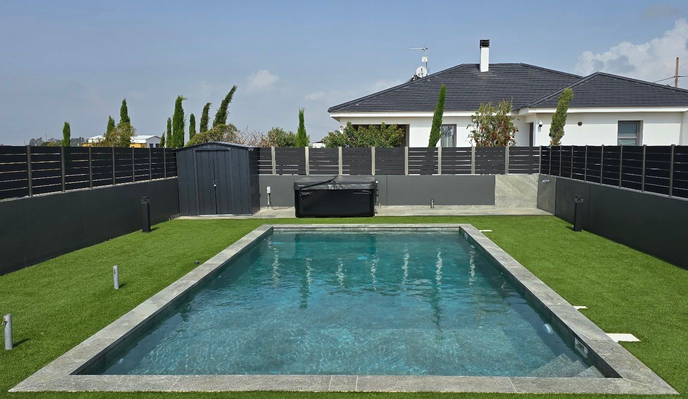 Modern villa exterior in Cyprus