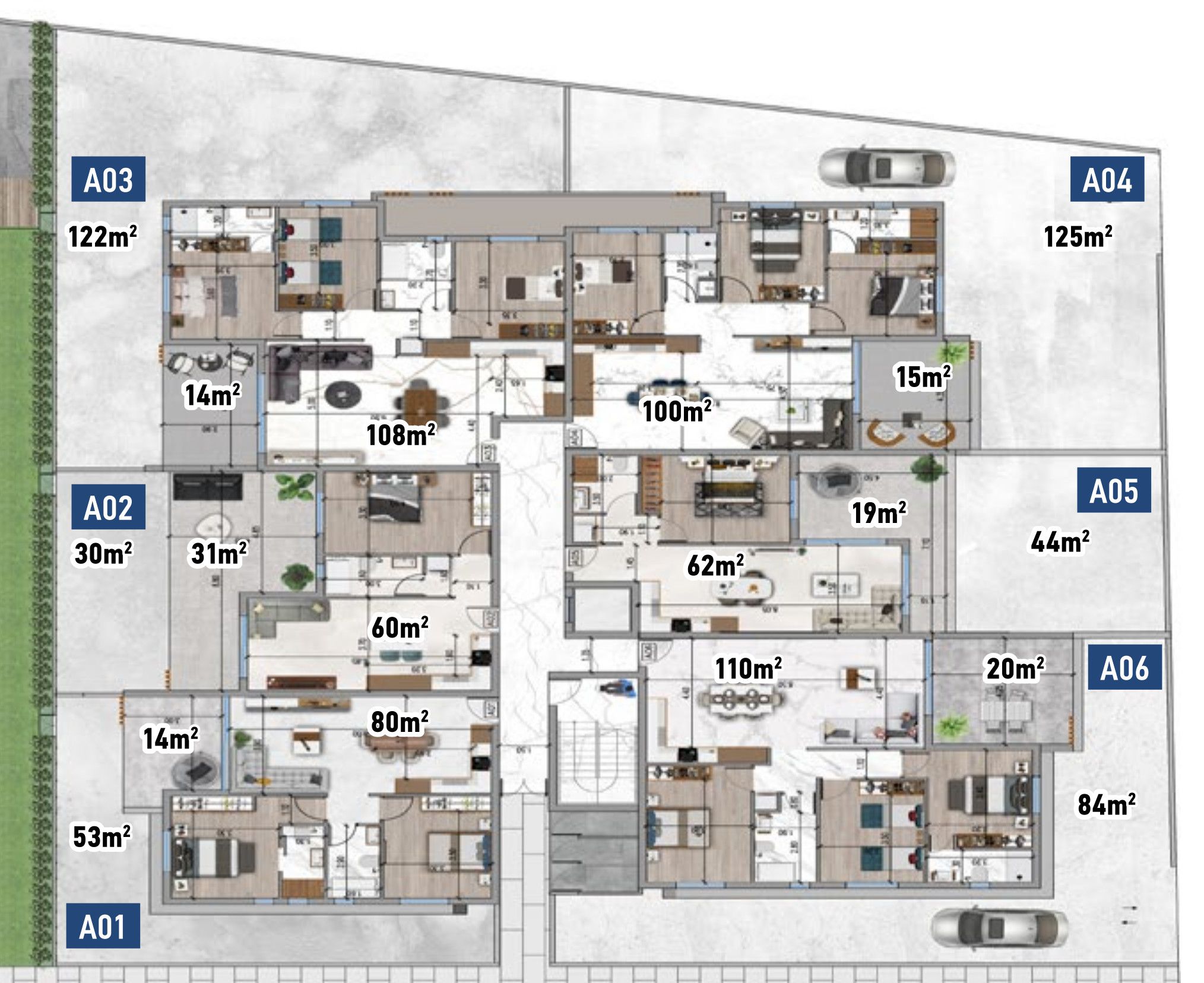 Block A, Ground Floor