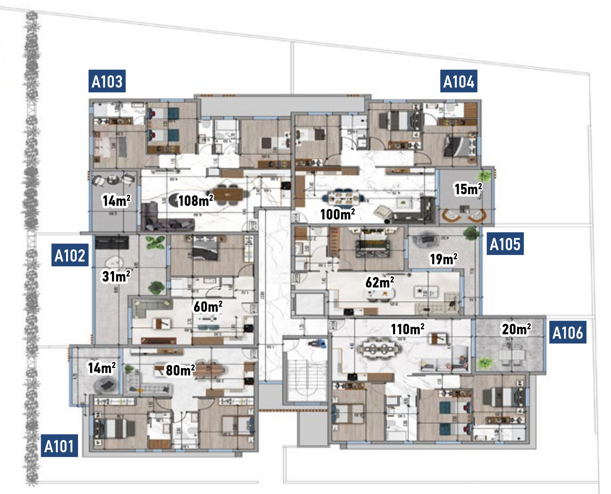 Block A, 1st Floor