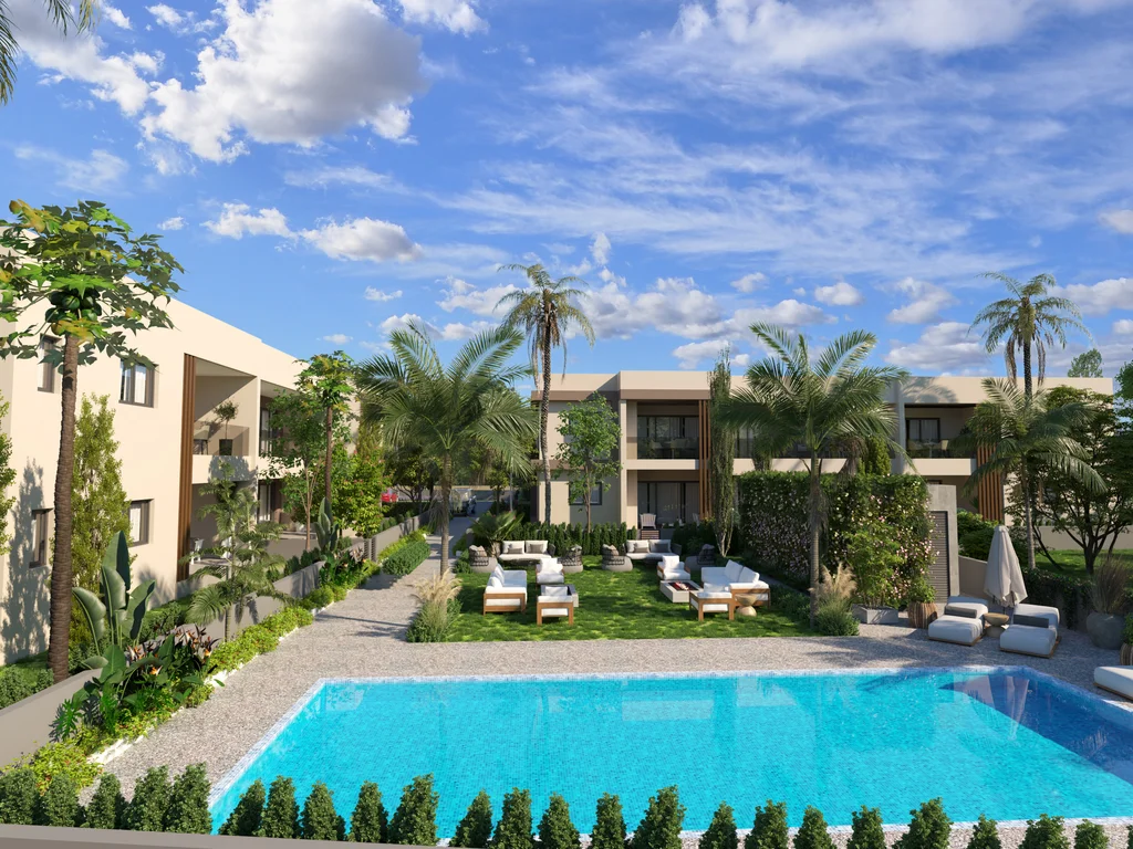 Kyma Residence apartment complex — interactive floor plans